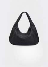 Handtasche Damen – Große Tasche aus Leder – Elegant & Alltag – Schwarz