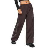 Bella | Entspannte Baggy Jogginghosen – Braun