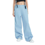 Bella | Entspannte Baggy Jogginghosen – Hellblau