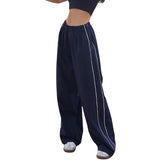 Bella | Entspannte Baggy Jogginghosen – Marineblau