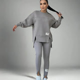 Kikay™ - Komplettes Lounge-Set für Damen Elegant & Entspannt – Grau