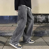 Max | Übergröße Baggy Jeans mit Weitem Bein – Grau