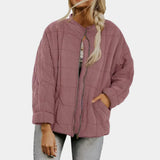 Lyric - damenjacke für den herbst – Rosa