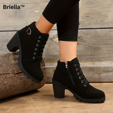 Briella™ Damen Ortopädisch Stiefeletten – schwarz