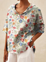 Lisianne – Sommerliches Blumen Top – Mehrfarbig