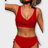 Moni | Stilvolles 2-teiliges Bikini-Set – Rot