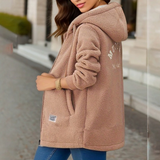 Samsons - Stylische warme Fleecejacke für den Winter – Khaki