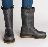 Milenas - Stylische und bequeme Stiefel für den Winter – Grau