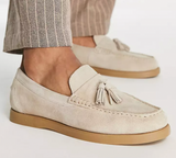 Odran | Sommermokassins Für Herren | Flach – Khaki