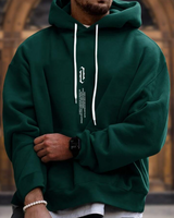 Bequemer und stylischer kapuzenpullover - claus – Grün