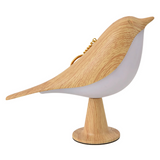 FeatherGlow - Vogel Lampe – Hellbraun
