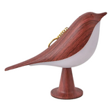 FeatherGlow - Vogel Lampe – Dunkelbraun