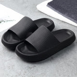 CozySlides™ Wolken-Slipper (50% Rabatt) – Schwarz