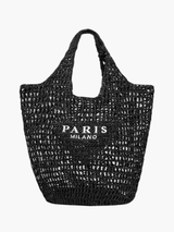 Sommerliche Tasche – Schwarz