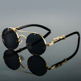 Pia | Auffallende Unisex-Sonnenbrille – Schwarz