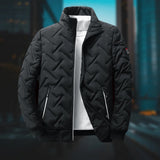 Herrenjacke mit regulärer Form | Übergangsgeeignet – Schwarz