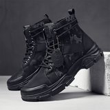 Isaiah – bequeme herrenstiefel – Schwarz