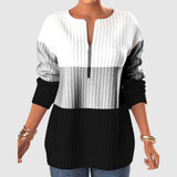 ORNELLE- Stylischer pullover – Schwarz