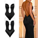 Sabine™ Selbstbewusster Rückenfrei-Look – Schwarz