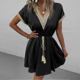 Rosira – Bezauberndes Kleid im Boho-Stil – Schwarz
