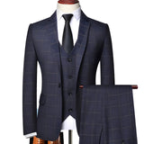 Neryth | Peaky-inspirierter 3-teiliger Anzug – Grau
