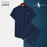 Thijs | Modernes Casual-Set für Herren (1+1 GRATIS) – Marineblau