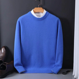 Thierry | Cashmere Rundhals-Pullover – Hellblau