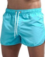 Branek - Schnelltrocknende Badeshorts – Hellblau