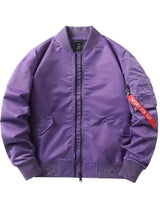 Bomberjacke für herren – Lila
