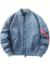 Bomberjacke für herren – Dunstblau