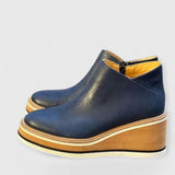LILA | Leichte Ankle Boots – Marineblau