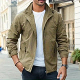 Bram - wasserdichte herren outdoor-jacke – Braun