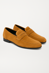Brayden Wildleder Loafer – Karamell