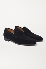 Brayden Wildleder Loafer – Schwarz