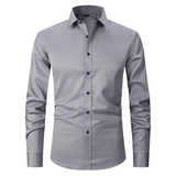 Felix™ - Knitterfreies Hemd – Grau