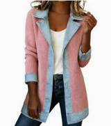 Britta | Modern-klassische Jacke – Rosa