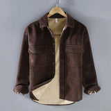 Classic - Herren Cordjacke – Braun