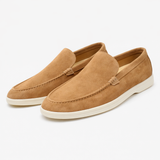 Lynor - Samtige Slipper – Braun