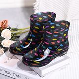 Bunte Damenstiefel für Fröhliche Regentage – Mehrfarbig