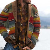Bunte Strickjacke mit Lässigem Chic für Stilbewusste – Mehrfarbig