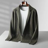 Strickjacke Herbstkollection 2025 -BELO – Grün