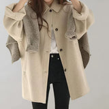 Eleganter mantel für damen – Beige
