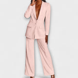 Amélie – Eleganter Hosenanzug für jeden Anlass – Rosa