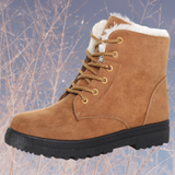 Odette – mit fleece gefütterte damenstiefel – Gelb