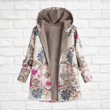 Oriana - Statement-Jacke mit Kapuze – Rosa