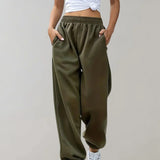 Umbressa – Stylische Jogginghose – Armygrün