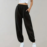 Umbressa – Stylische Jogginghose – Schwarz