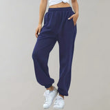 Umbressa – Stylische Jogginghose – Marineblau
