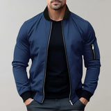 Sippo - stylische Bomberjacke für Männer – Blau