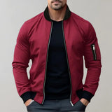 Stylische bomberjacke für herren – rafe – Rot